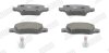 Тормозные колодки задние Mercedes A-Class (W168, W169), B-Class (W245), Vaneo Jurid 573082J (фото 1)