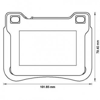 Тормозные колодки передние Mercedes C-Class (W203, S203), CLK (C209, A209), CLC (Cl203), SLK (R171) Jurid 573177J