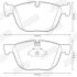 BMW Тормозные колодки передн.X5 E70 07-,F15,85 13-,X 6 E71 08-,F16,86 14- Jurid 573300J (фото 2)
