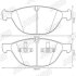 Тормозные колодки передние BMW X5, X6 Jurid 573317J (фото 2)
