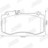 Тормозные колодки передние Mercedes CLS, E-Class (2011-&gt;) Jurid 573344J (фото 3)