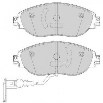 Тормозные колодки передние VW Tiguan, Passat / Skoda Superb, Octavia, Kodiaq / Seat Leon Jurid 573418J