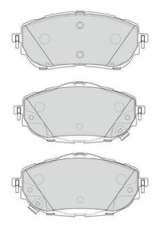 Гальмівні колодки пер. Corolla/Auris 12- (Bosch) Jurid 573440J