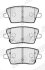 Тормозные колодки задние HYUNDAI i30, i30 FASTBACK Jurid 573875J (фото 2)
