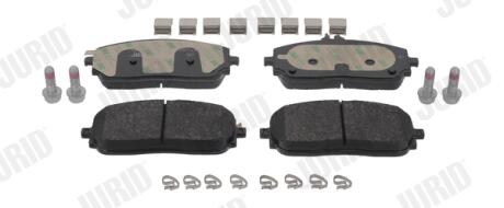 Тормозные колодки передние MB A-Class (W177, V177), B-Class (W247), CLA (C118, X118), EQA, GLA, GLB Jurid 573882J