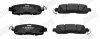 Тормозные колодки передние NISSAN ALTIMA, LEAF, TEANA Jurid 573982J (фото 3)