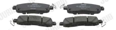 Тормозные колодки передние NISSAN ALTIMA, LEAF, TEANA Jurid 573982J