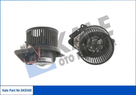 KALE PEUGEOT Вентилятор салона 405 I,II,406 Kale oto radyator 343540