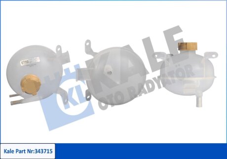 KALE OPEL Расширительный бачок Combo 94-,Corsa B,Tigra Kale oto radyator 343715