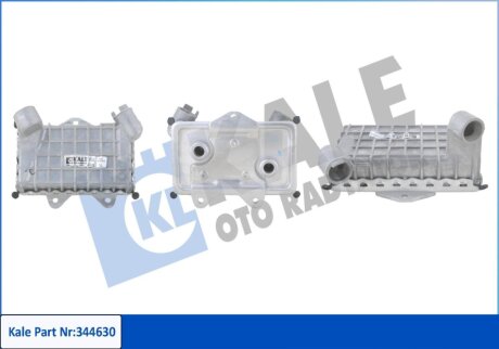 KALE DB Масляный радиатор W202/210 2.0/3.0D 93- Kale oto radyator 344630