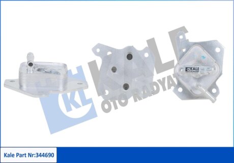 Радіатор масляний Toyota Auris, Yaris Kale oto radyator 344690