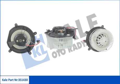 KALE DB Вентилятор салона W211 02- Kale oto radyator 351430