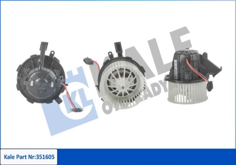 KALE VW Вентилятор салона Audi A4/5,Q5 08- Kale oto radyator 351605