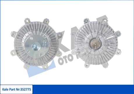 KALE HYUNDAI Вискомуфта вентилятора радиатора H-1/Starex 97- Kale oto radyator 352775