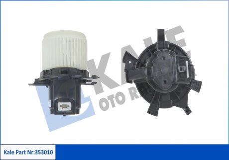 Электровентилятор отопителя Citroen C4, Peugeot 301 Kale oto radyator 353010