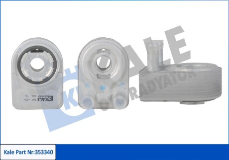 Радиатор масляный Ford B-Max, C-Max II, Grand C-Max, Ecosport Kale oto radyator 353340