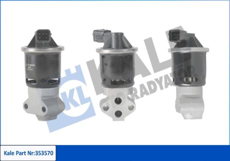 KALE DAEWOO Клапан EGR Matiz 1.0 05- Kale oto radyator 353570