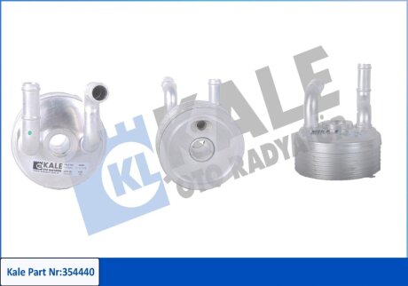 KALE VW Масляный радиатор Lupo,Polo,Skoda Fabia I 00- Kale oto radyator 354440