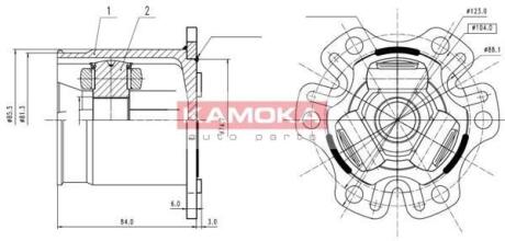 ШРКШ внутрішній KAMOKA 8709