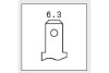 Датчик температури охолоджуючої рідини KAVO ECT-6504 (фото 5)