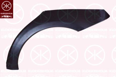 Боковина, 4-дверн., арка колеса KLOKKERHOLM 3506582