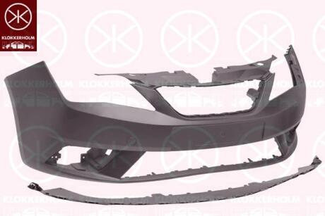Бампер, з ґрунтовкою, передній KLOKKERHOLM 6621902
