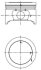 Поршень двигателя KOLBENSCHMIDT 40161600 (фото 1)