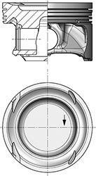 Поршень двигуна MB 83,00 M270 KOLBENSCHMIDT 40859600