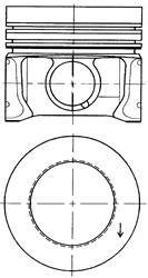 Поршень в зборі KOLBENSCHMIDT 41095610