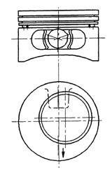 Поршень Opel 86.00 2.0 C20NE KOLBENSCHMIDT 92 123 600