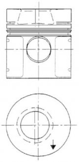 Поршень KOLBENSCHMIDT 93951600