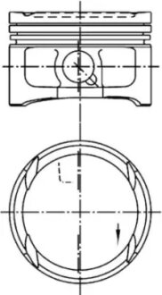 Поршень KOLBENSCHMIDT 99563600