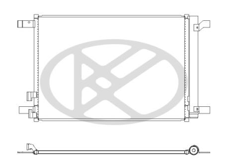 Конденсатор без хладогену KOYORAD CD441008