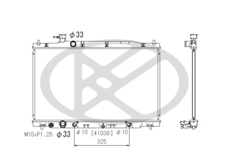 Радіатор двигуна KOYORAD PL082429