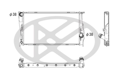 Радіатор системи охолодження KOYORAD PL422085