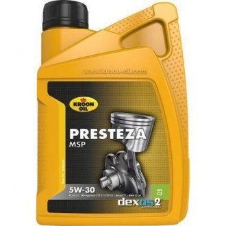 Масло моторное PRESTEZA MSP 5W-30 1л KROON OIL 33228