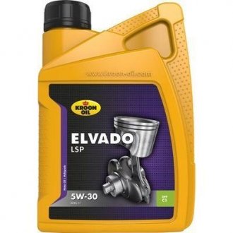 Масла моторные ELVADO LSP 5W-30 1л KROON OIL 33482