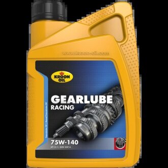 Масло трансмиссионное GEARLUBE RACING 75W-140 1л KROON OIL 33720 (фото 1)