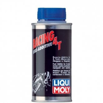 LM 0,125л Racing 4T-Bike Additiv Промывка топливной системы 4-такт. двигателей (на 15-20л) LIQUI MOLY 1581