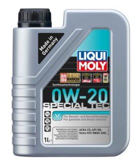 Моторна олива Special Tec V 0W-20, 1л. LIQUI MOLY 20631