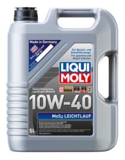 Масло моторное MoS2 Leichtlauf 10W-40 5л LIQUI MOLY 2184