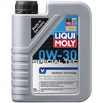 ОЛИВА МОТОРНА SPECIAL TEC V 0W-30 1Л LIQUI MOLY 2852 (фото 1)