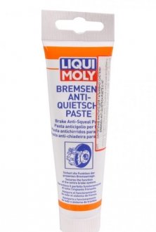 LM 0,1л BREMSEN ANTI-QUIETSCH-PASTE Смазка синтетическая для тормозной системы (от-40 до +1200) LIQUI MOLY 3077
