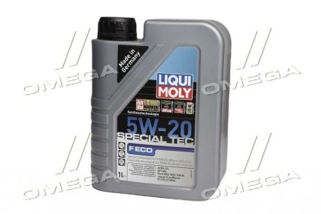 Масла моторные Special Tec ECO 5W-20 (Канистра 1л) LIQUI MOLY 3840 (фото 1)