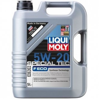 Масла моторные Special Tec ECO 5W-20 (Канистра 5л) LIQUI MOLY 3841 (фото 1)