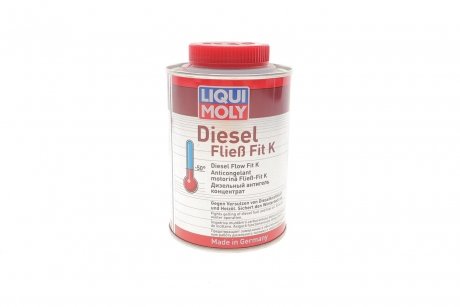 ДИЗЕЛЬНИЙ АНТИГЕЛЬ, КОНЦЕНТРАТ
DIESEL FLIESS-FIT K 0,25Л LIQUI MOLY 3900 (фото 1)