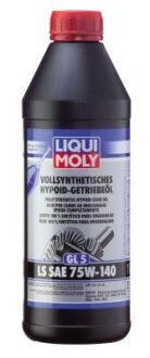 Масло трансмиссионное Vollsynthetisches Hypoid-Getriebeoil GL5 LS 75W-140 1L LIQUI MOLY 4421