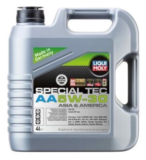 Масла моторные Special Tec AA 5W-30 4л LIQUI MOLY 7616