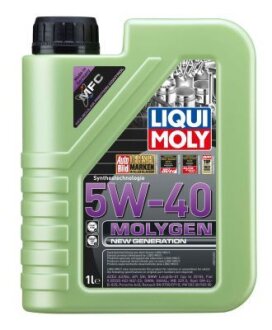 Масло моторное Molygen New Generation 5W-40 1л LIQUI MOLY 8576