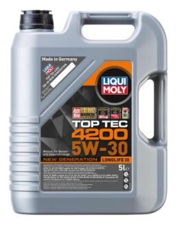 Олива моторна Top Tec 4200 5W-30, 5 л. LIQUI MOLY 8973